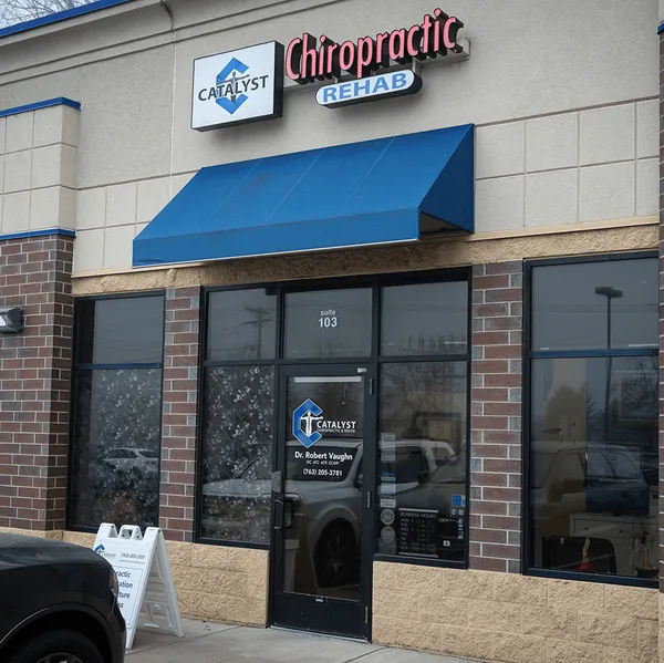 Catalyst Chiropractic and Rehab storefront in Blaine, MN