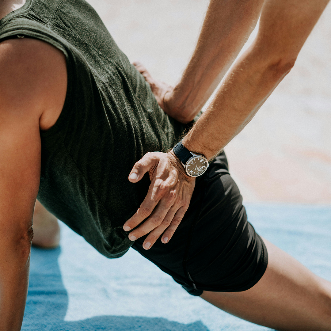 athlete man exercising, athlete care